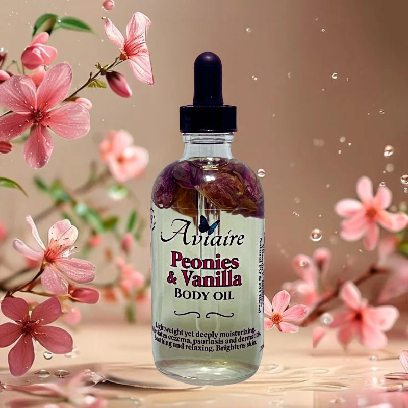 Peonies & Vanilla Body Oil
